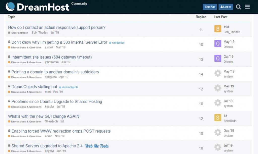 DreamHost Community DreamHost Community