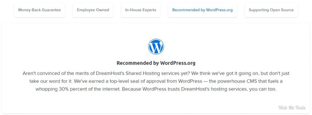 DreamHost Recommended by WordPress DreamHost Recommended by WordPress