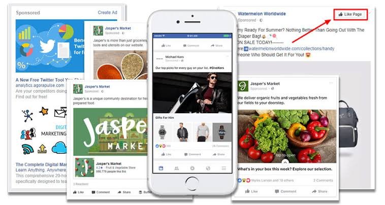 Types of Facebook Advertisment Types of Facebook Advertisment