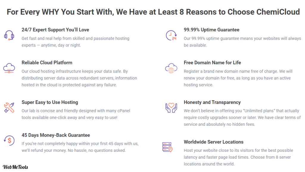 ChemiCloud Reason to Choose ChemiCloud Features Review