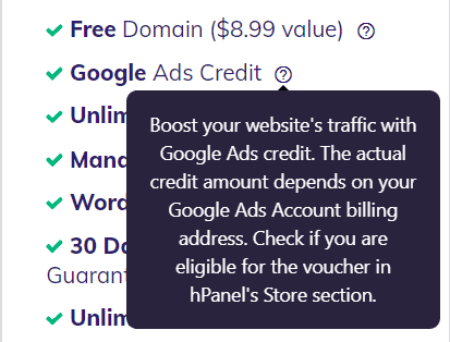 google ads credit on hostinger google ads credit on hostinger