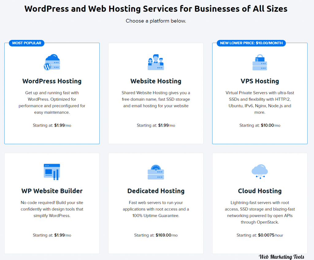 DreamHost Pricing Plans of All Services DreamHost Pricing Plans of All Services
