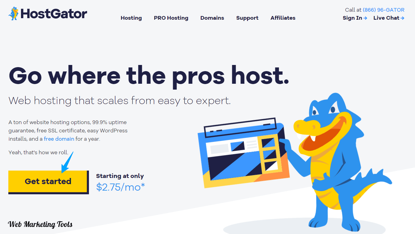 HostGator Hosting home page new HostGator Hosting home page new