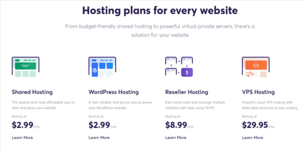 ChemiCloud Hosting Plans ChemiCloud Hosting Plans