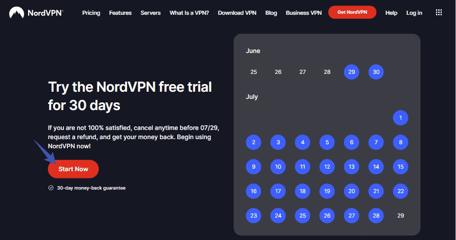 NordVPN free trial 30 days 1 NordVPN 30 day free trial