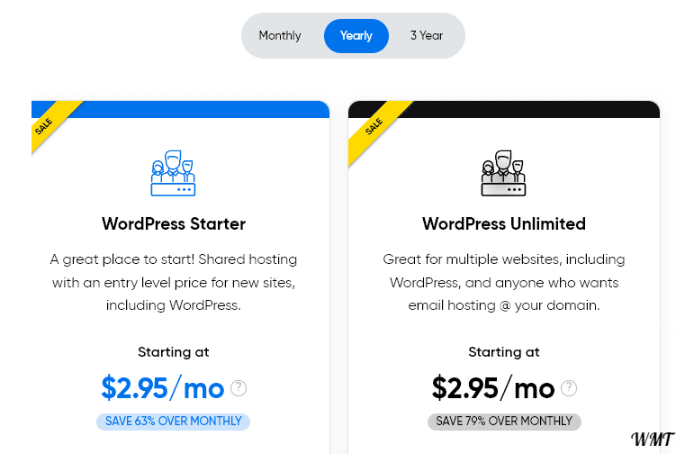 Wordpress basic plan 1 year Choose WordPress basic plan 1 year
