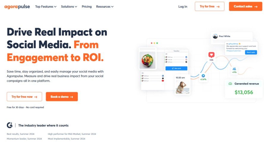 Agorapulse Website Agorapulse Website