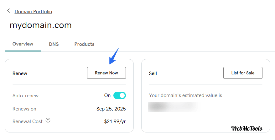 Domain Portfolio MyDomain Domain-Portfolio MyDomain