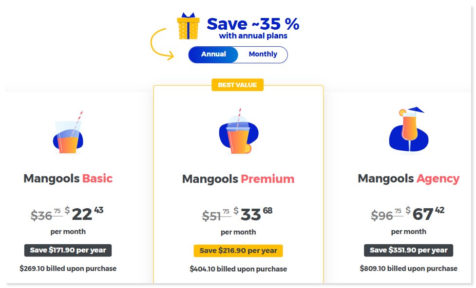 Mangools Pricing Plans Mangools Pricing Plans