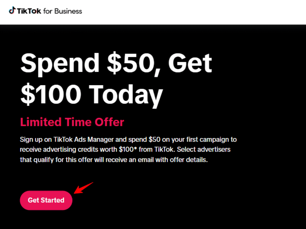 Tiktok Free ad Credit For New Users Tiktok Free ad Credit For New Users
