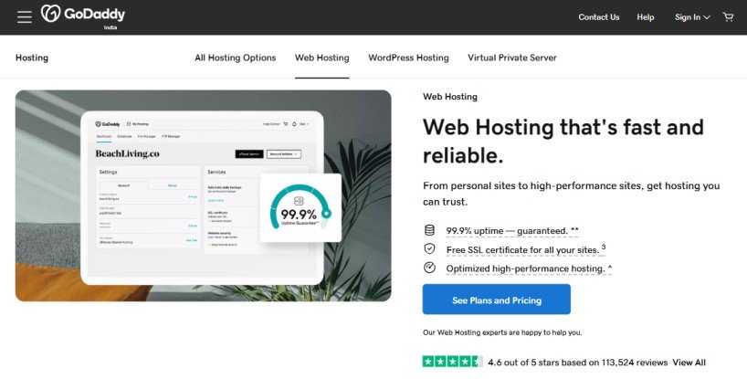 Godday Webhosting Godaddy Web hosting