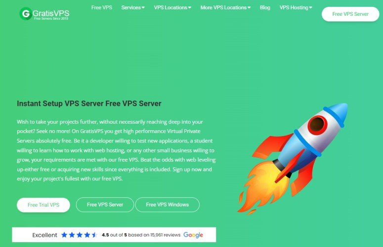 GratisVPS Homepage GratisVPS Homepage